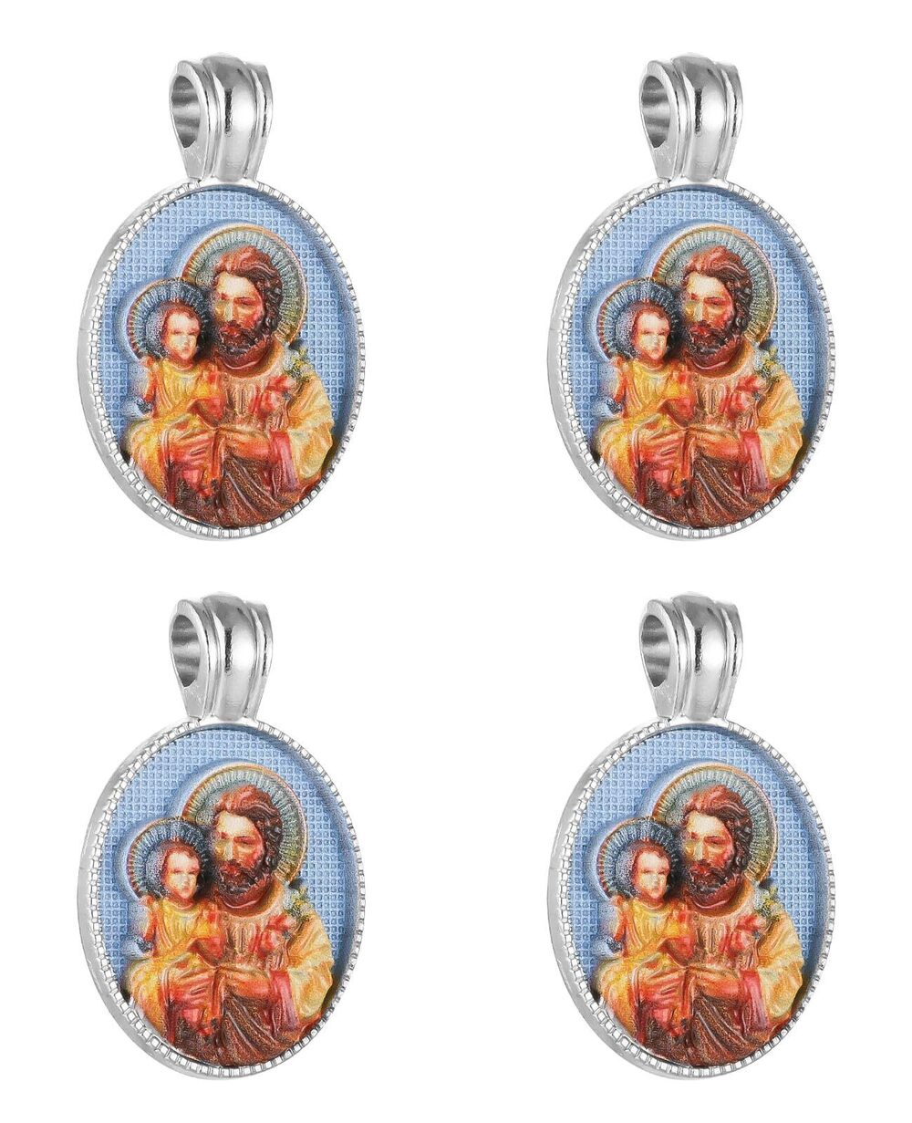 5339 St Joseph Medal Pendant Retro Religious Saint Joseph Christian Amulet